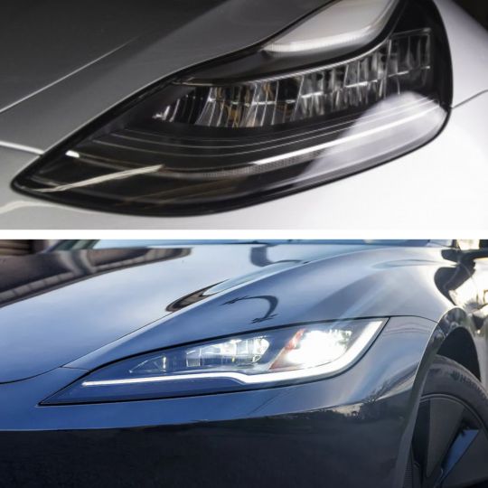 Phare et Antibrouillard protection et teinte PPF - Tesla Model 3 et Y