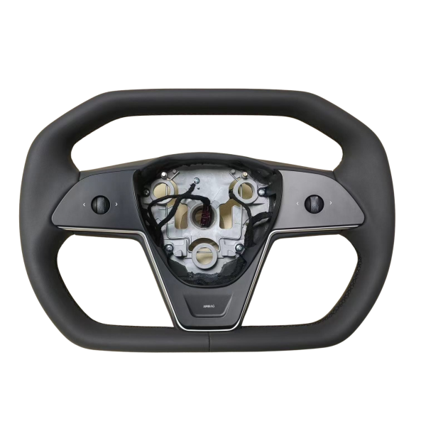 CyberTruck design replacement steering wheel for Tesla Model 3 and Model Y