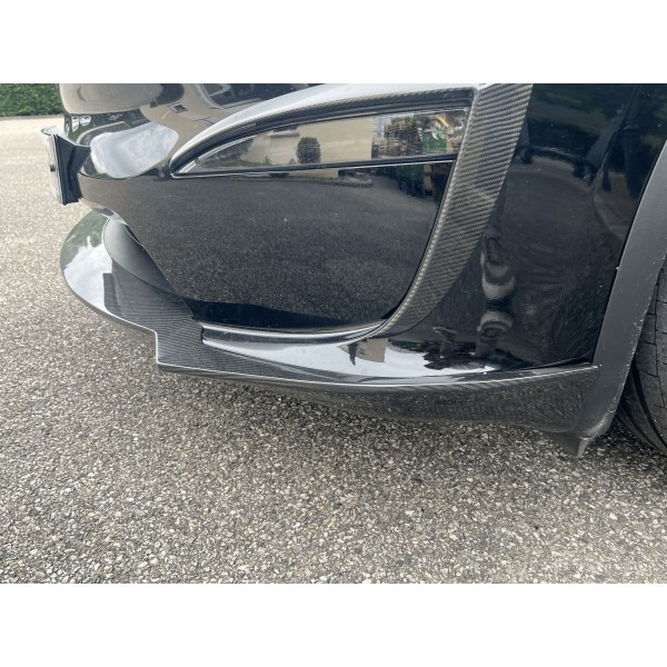 DynoTec Tesla Model X Spoiler / μπροστινό πτερύγιο DiscretX® για LR & Plaid 2022+