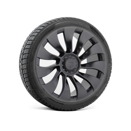 Complete winter wheels for Tesla Model 3 2024+ Highland Performance - Uberturbine wheels with tires (Set of 4)