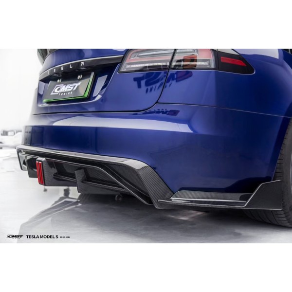 Carbon diffuser CMST® for Tesla Model S LR & Plaid 2021+