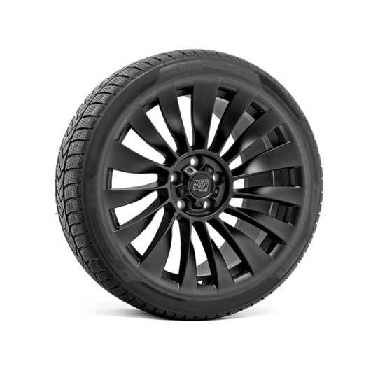 Roues complètes 19'' hiver pour Tesla Model Y - Jantes MSW 37T avec pneus