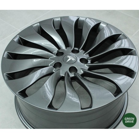 4 jantes Style UberTurbine 20'' pour Tesla Model 3 (Semi Forged)