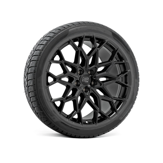 Roues complètes hiver 20'' pour Tesla Model X LR & Plaid - Jantes MSW 51 avec pneus