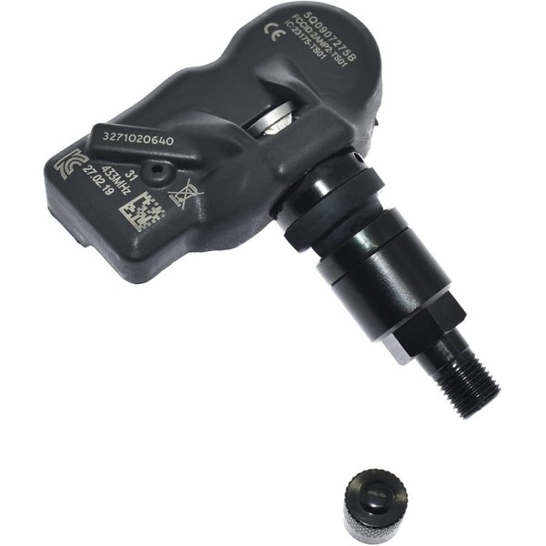 Valves TPMS capteurs de pression pré-configurés 433Mhz pour Tesla