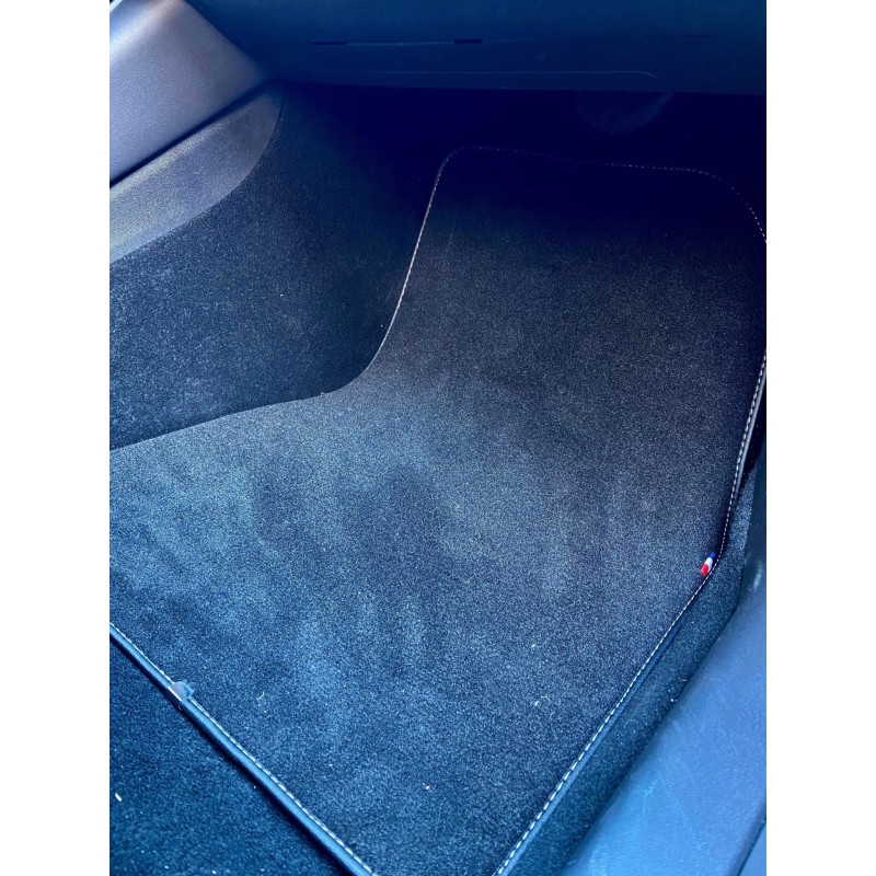 TPE Car Floor Mat for Tesla Model 3 BlueStar Rubber Car Carpet