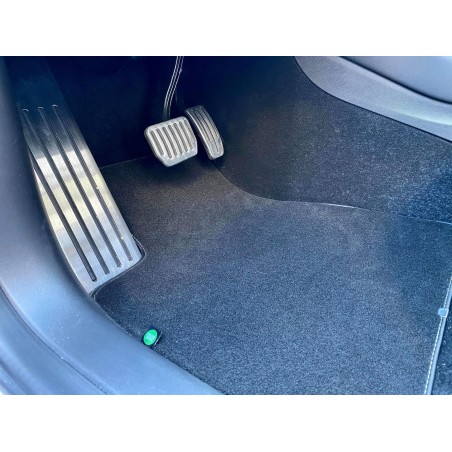 Tapis intérieur moquette ou tout temps PVC - Tesla Model 3