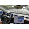 Rotating screen head for Tesla Model 3 and Y