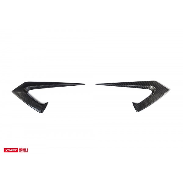 CMST Tesla Carbon side camera inserts ® - Model 3