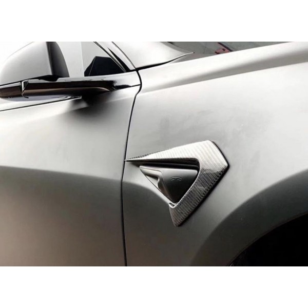 CMST Tesla Carbon side camera inserts ® - Model 3