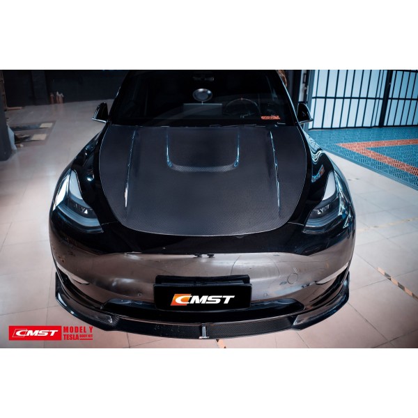 CMST Tesla Lamă frontală din carbon ® - Model Y