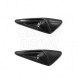 Side camera cover in carbon with full coverage for Tesla Model SX, 3 and Y