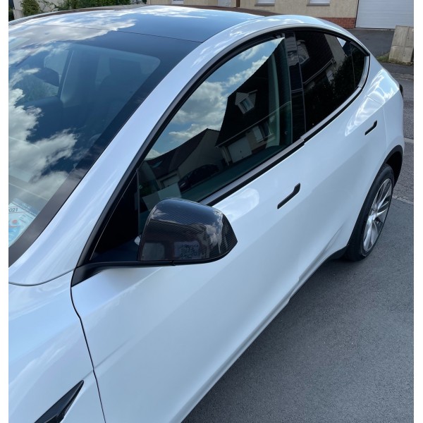 Tesla Capace oglinzi din carbon - Model Y