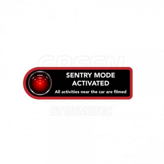 Klistremerke for SENTRY MODE