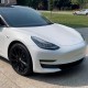 Copertura del paraurti a labbro oscurato per Tesla Model 3