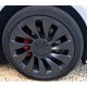 Set of 4 Uberturbine replica forged rims - Tesla Model S, X, 3 and Y