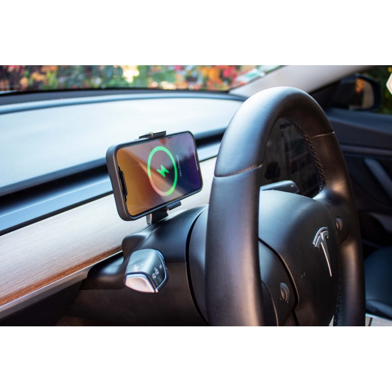 Klappbare Handyhalterung mit MagSafe für Tesla Model 3/Y (2017–2023).