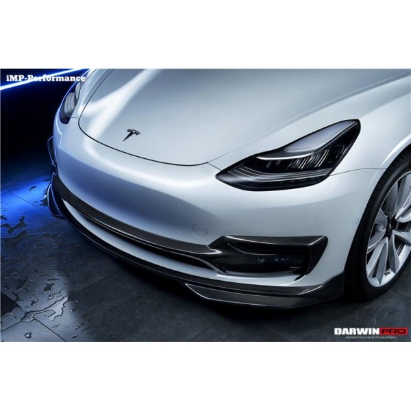 Tesla Kit spoiler frontal DarwinProAERO V1 pentru Model 3