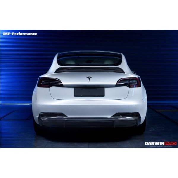 Tesla Karbónový zadný difúzor DarwinProAERO V1 pre Model 3