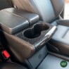 Console centrale avant porte gobelet en carbone - Tesla Model S et X