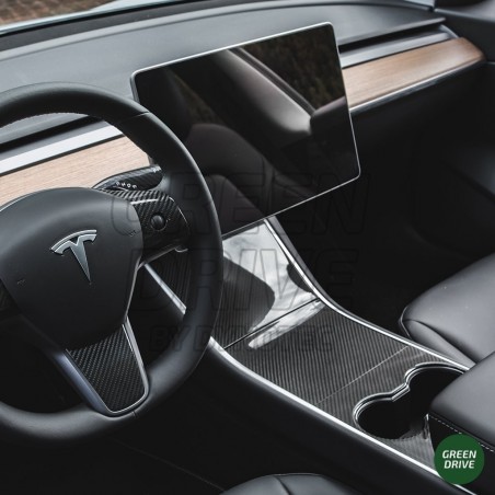 Tesla Model 3 Folie für die Mittelkonsole: Gewinnspiel & Review