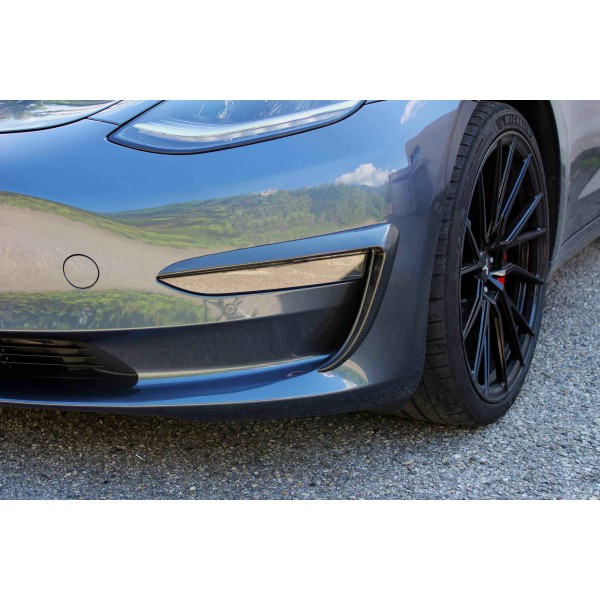 Tesla Model 3 Faruri de ceață față din carbon - 2019-2023