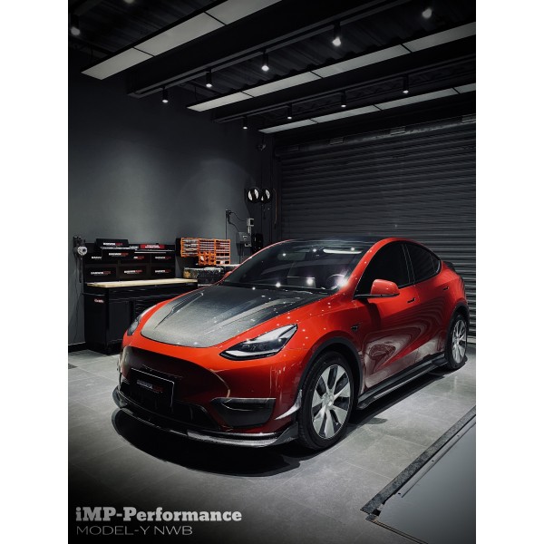 Tesla DarwinPro iMP-Performance predný spojler pre Model Y