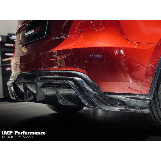 Tesla Kit difuzor spate din carbon DarwinProAERO iMP-Performance pentru Model Y