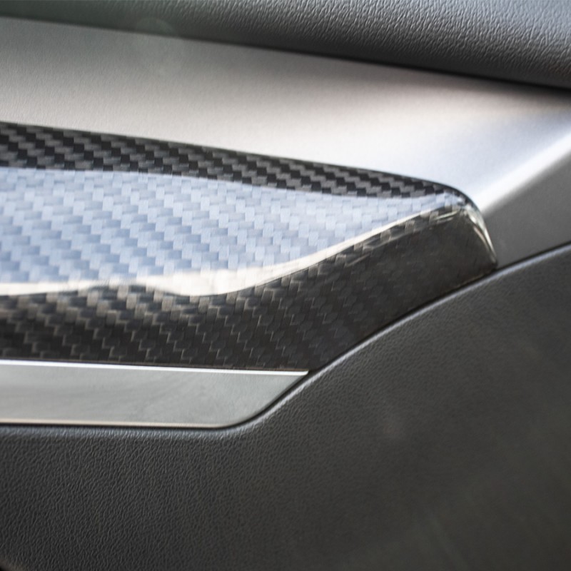 Insert contour gobelet en carbone pour Tesla Model 3 et Y