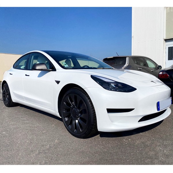 Carbon Rear View Mirror Cover - Tesla Model 3