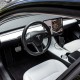 Carbon steering wheel insert for Tesla Model 3 and Y