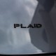 Letras adesivas do logótipo Plaid para Tesla