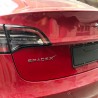 SPACE X" emblem for rear trunk - Tesla model S, X, 3 and Y