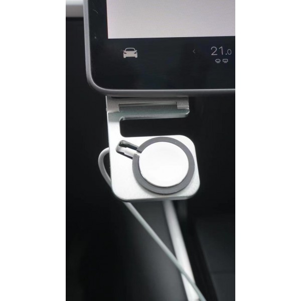 Selvklebende Apple Watch-laderholder for Tesla