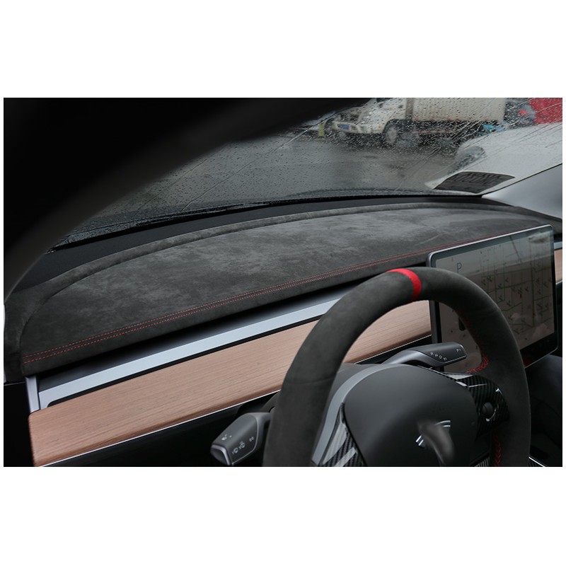 Cruscotto in vero tessuto Alcantara® per Tesla Model 3 e Model Y