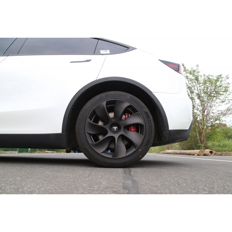 Hubcap set Spoketurbine for Tesla Model Y – Tesla Ausstatter