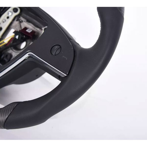 Volant Yoke rond personnalisé pour Tesla Model S et Model X 2022+