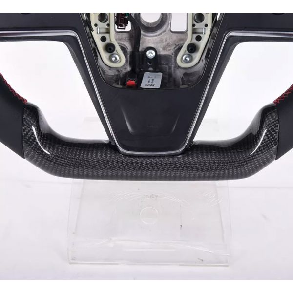 Volant Yoke rond personnalisé pour Tesla Model S et Model X 2022+