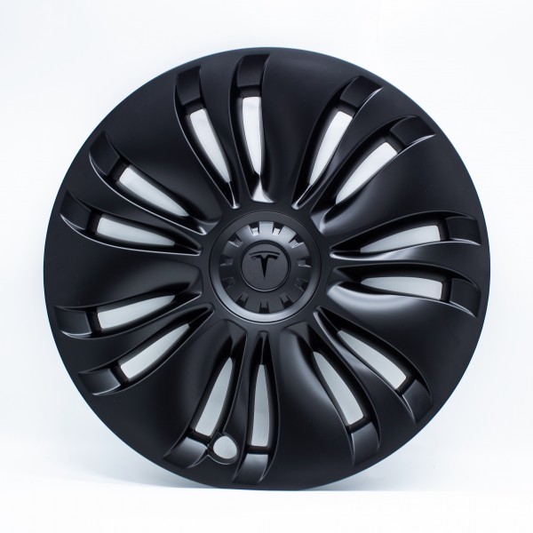 Set of 4 Vortex 19 hubcaps for Tesla Model Y