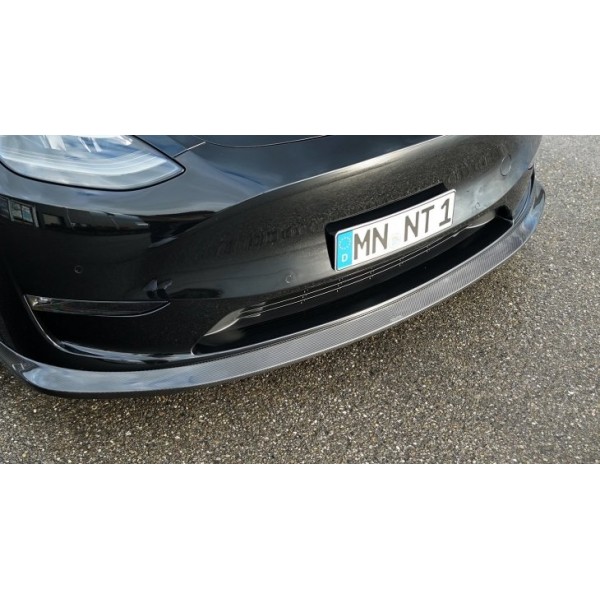 Tesla Spoiler frontal/lamă din carbon Novitec® pentru Model Y