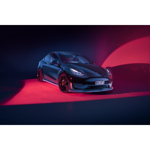 Tesla Novitec® karbónový predný spojler/lampa pre Model Y