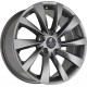 4 kpl Twisted Turbine 21" vanteet Tesla Model S LR & Plaid 2021+ LR & Plaid 2021+