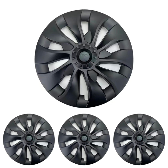 Tesla Model 3 Set de 4 ornamente pentru roți Uberturbine de 18 inch pentru 2017-2023