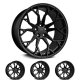 Set of 4 MotorSpring 21" rims for Tesla Model S LR & Plaid 2021+