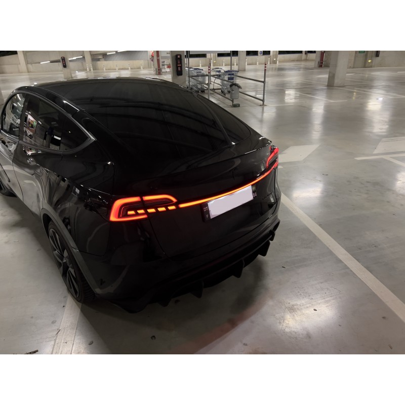 Replacement Tail Lights With Led Bar For Tesla Model And Model Y