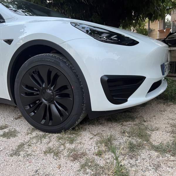 Tesla Sett med 4 Vortex 19" hjulkapsler til Model Y