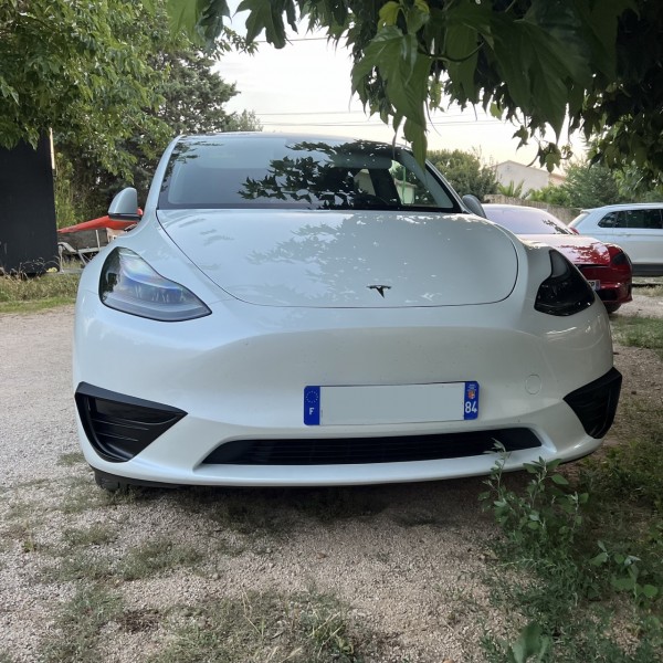 Tesla Πλαστικό ένθετο πλήρους κάλυψης φώτων ομίχλης για Model Y