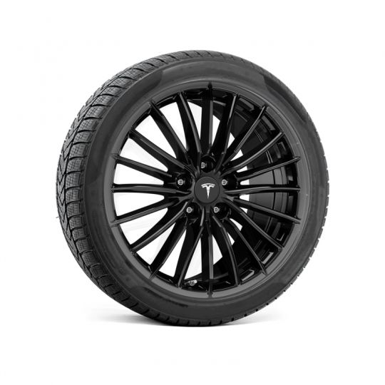 Roues complètes hiver pour Tesla Model Y avec jantes R68 avec pneus (Lot de 4)