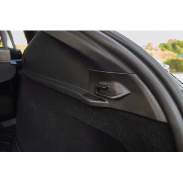 Couverture de coffre arrière pour Tesla modèle Y 2019-2022 obturateur  rétractable porte-bagages sécurité cloison bouclier accessoires :  : Auto et Moto