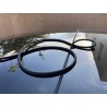 Windshield and roof seals for noise reduction - Tesla Model 3